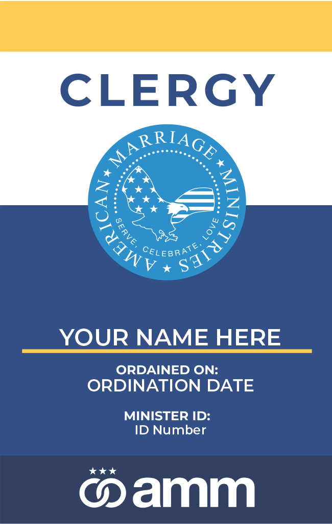 AMM Clergy Badge