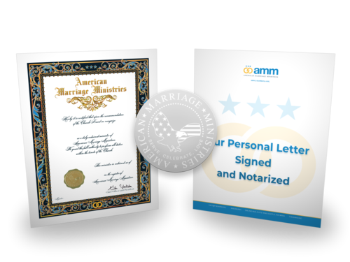 Minister Ordination Package, Nevada