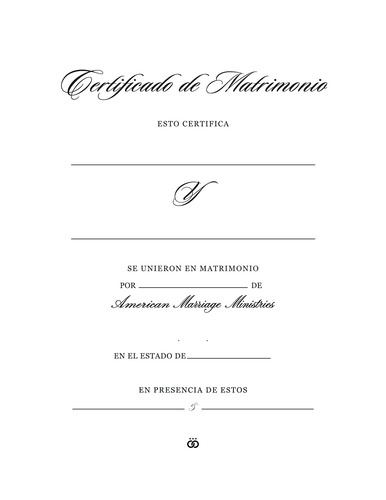 Eterno, Certificado Personalizado